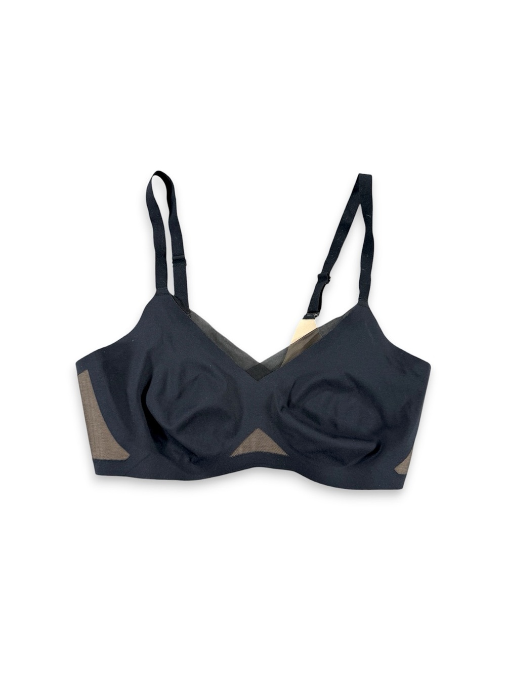 Honeylove Black Seamless Wire Free Crossover Bra — Women Intimates - Size M